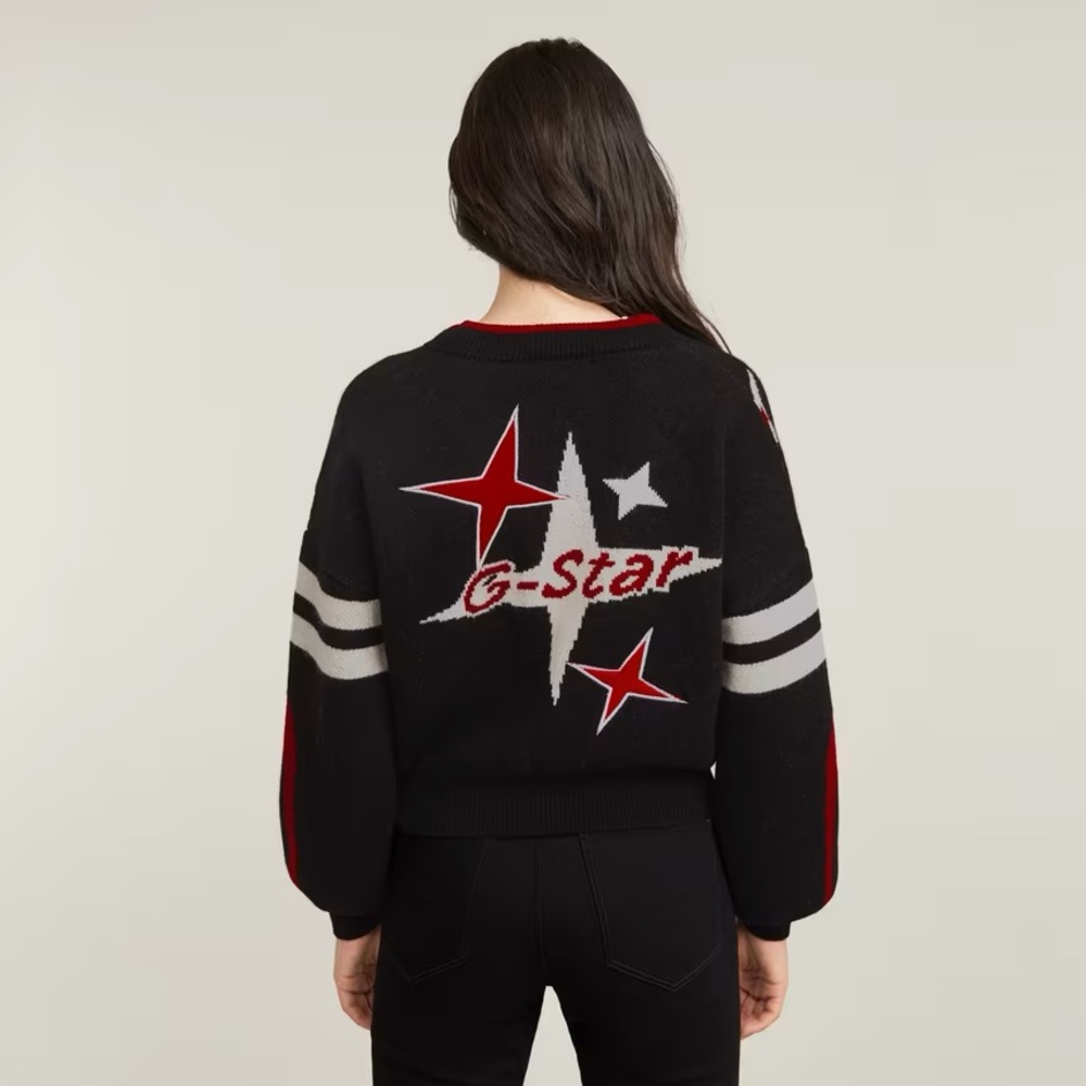 G-Star Holiday Loose Knitted Cardigan - Picture 2 of 4